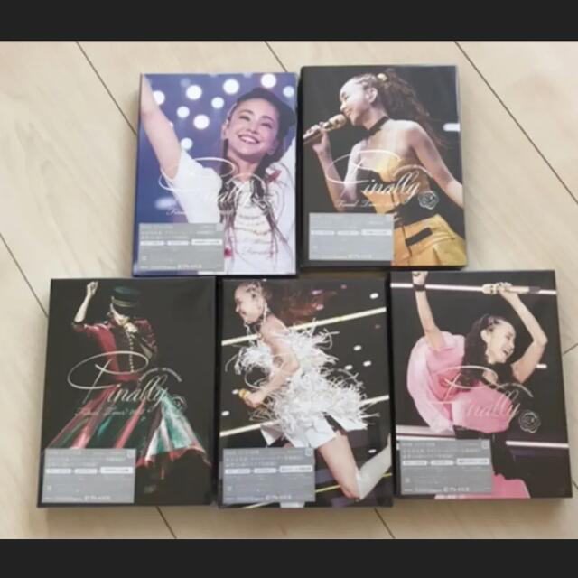 安室奈美恵　Finally 5枚組5種セット　初回限定版DVD