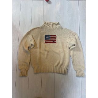 ポロラルフローレン(POLO RALPH LAUREN)のラルフローレン　星条旗　ニット　ヴィンテージ(ニット/セーター)