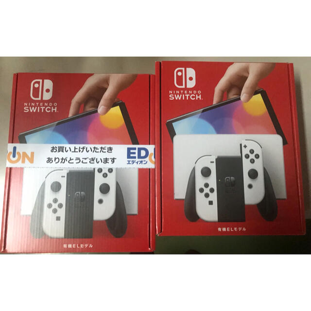 ニンテンドースイッチ 有機ELモデル ホワイト 本体  2台