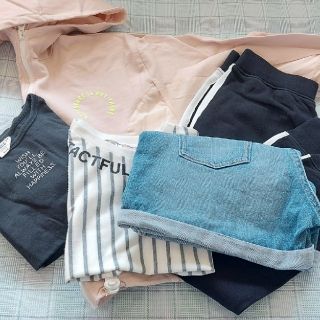 ザラ(ZARA)の最終　140 5点　セット　ZARA　ザラ　UNIQLO　ユニクロ　など(Tシャツ/カットソー)