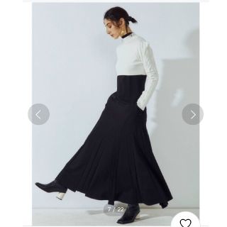 ルシェルブルー スウェット マキシワンピース/ロングワンピース