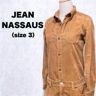 ジーンナッソーズ(jean nassaus)のジーンナッソーズ　ワンピース　シャツ　スカート　ブラウン　コーデュロイ　Ｍ(セット/コーデ)