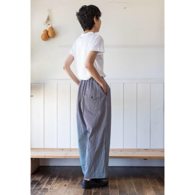 ゴーシュ 21AW ライトヒッコリーワイドパンツ ゴーシュ 21AW ライトヒッコリーワイドパンツ
