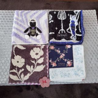 アナスイ(ANNA SUI)の週末値下げ　ANNA SUI　他ハンカチ3枚セット(ハンカチ)