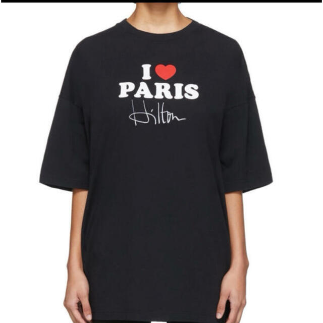 23SS【新品】VETEMENTS ヴェトモン ロゴオーバーサイズ Ｔシャツ S