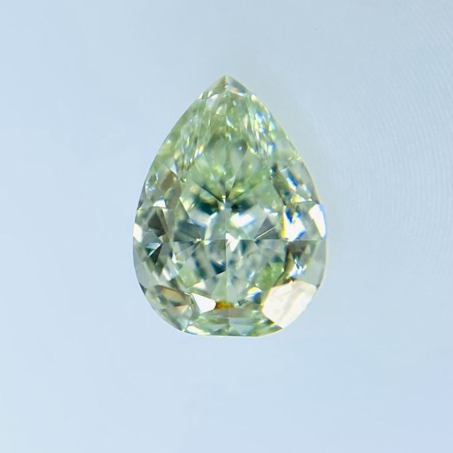 FANCY LIGHT GREEN 0.359ct PS/RT1144/CGL レディースのアクセサリー(その他)の商品写真