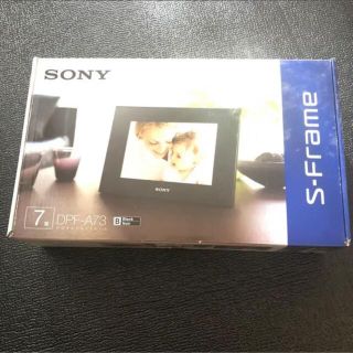 ソニー(SONY)の新品未使用　SONY DPF-A73(B) デジタルフォトフレーム(フォトフレーム)