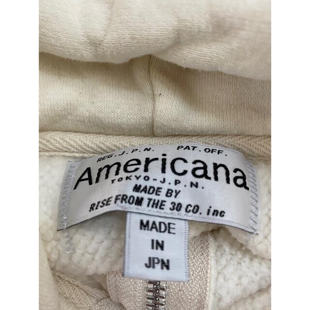 専用　America ホワイトパーカー