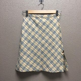 バーバリーブルーレーベル(BURBERRY BLUE LABEL)のバーバリーブルーレーベルチェックスカート(ひざ丈スカート)