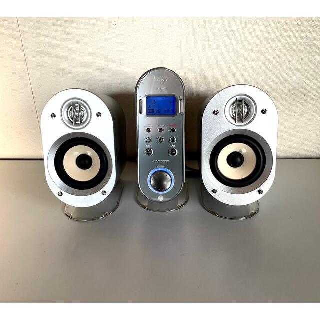 絶妙なデザイン SONY LAM-Z03 S シルバー⑤CD.MDコンポ fawe.org