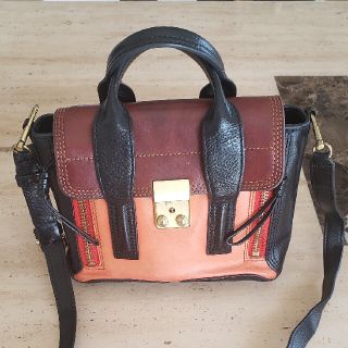 スリーワンフィリップリム(3.1 Phillip Lim)の3.1 Phillip Lim　 ミニサッチェル 2way レザー バック(ショルダーバッグ)