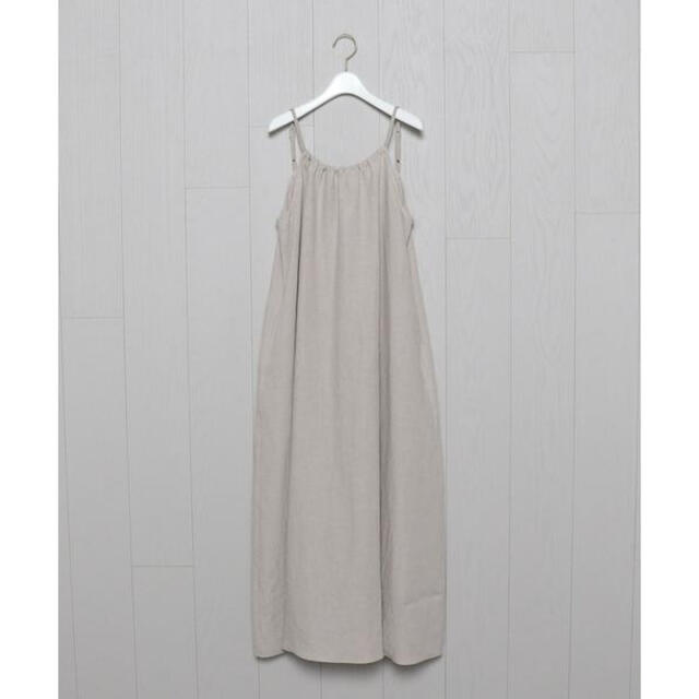 ＜H＞LINEN CANVAS CAMISOLE DRESS ワンピース