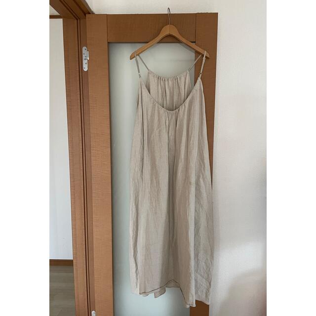 BEAUTY&YOUTH UNITED ARROWS(ビューティアンドユースユナイテッドアローズ)の＜H＞LINEN CANVAS CAMISOLE DRESS ワンピース レディースのワンピース(ロングワンピース/マキシワンピース)の商品写真