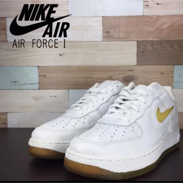 Nike Air Force ナイキ エアフォース1 ホワイト　レッド　24.5