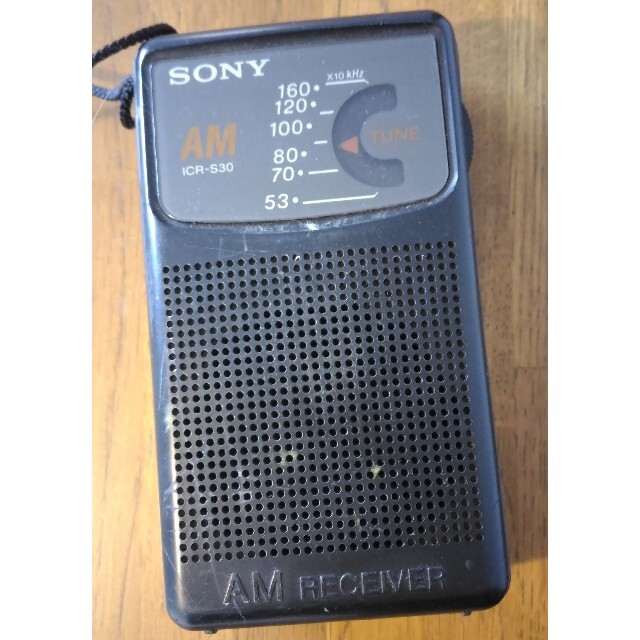 SONY AM ラジオ ICR-S30