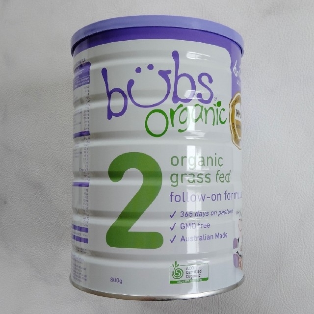 Bubs バブズ オーガニック粉ミルク （ステップ2）6〜12ヶ月用 1缶 - その他