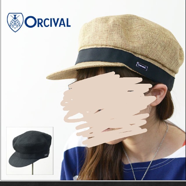 ORCIVAL(オーシバル)のアユ様専用          ORCIVALキャスケット レディースの帽子(キャップ)の商品写真