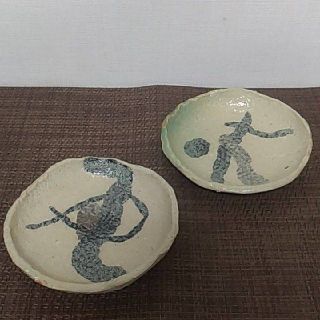 のようなヵ】 七宝焼 古七宝琺瑯彩 オコゼ 魚文盤 小皿 M R4298 G4hur