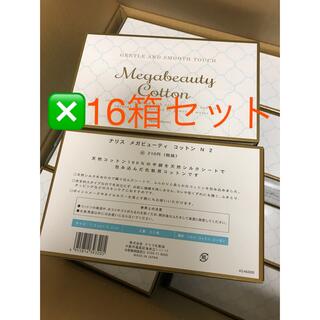 ナリスケショウヒン(ナリス化粧品)のメガビューティ　コットン80枚入×16箱(コットン)