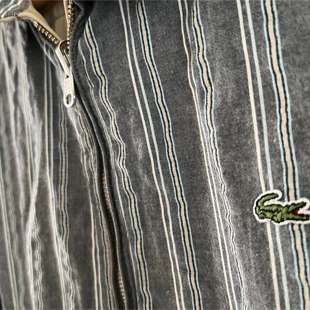 LACOSTE(ラコステ)のLACOSTE スウィングトップ　リバーシブル　刺繍　ワンポイントロゴ メンズのジャケット/アウター(ブルゾン)の商品写真
