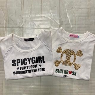 ブルークロス(bluecross)のBLUE CROSS Tシャツ　２枚セットL（160）(Tシャツ/カットソー)