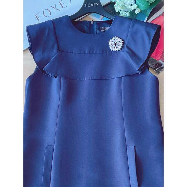 極美品!FOXEY ブディック リザワンピース 40 Rene