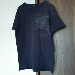 バーバリーブラックレーベル(BURBERRY BLACK LABEL)のBURBERRY BLACK LABEL　バーバリー　ネイビー　Tシャツ(Tシャツ(半袖/袖なし))