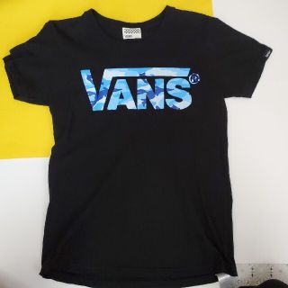 ヴァンズ(VANS)のVANS　アイスカモ×黒Tシャツ(Tシャツ(半袖/袖なし))