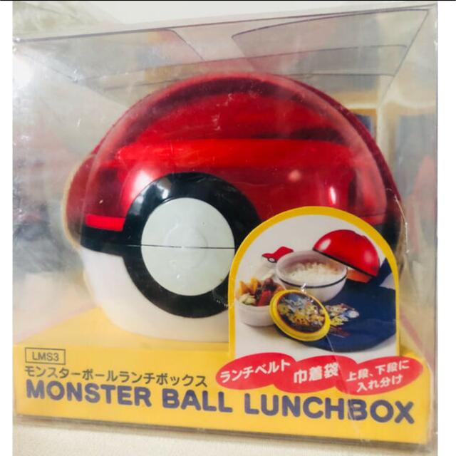 ポケモン(ポケモン)のポケモン モンスターボール お弁当箱 新品未使用品 弁当 インテリア/住まい/日用品のキッチン/食器(弁当用品)の商品写真