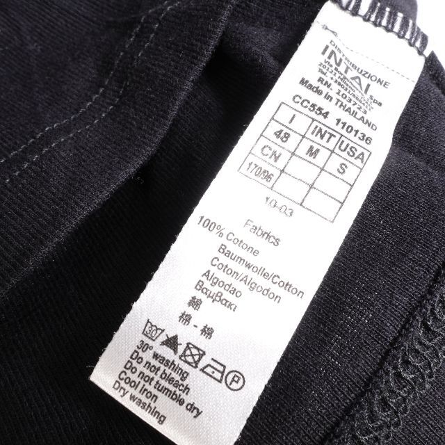 Emporio Armani(エンポリオアルマーニ)のEMPORIO ARMANI エンポリオアルマーニ　Tシャツ　ブラック メンズのトップス(Tシャツ/カットソー(半袖/袖なし))の商品写真