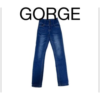 ゴージ(GORGE)のSALE開催中【美品】GORGE ハイウエストスキニーパンツ(スキニーパンツ)