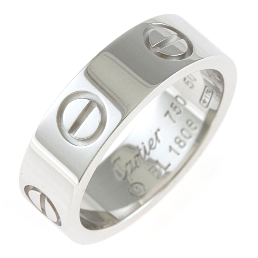 プレゼント サプライズ Cartier カルティエ 750 LOVE リング ホワイト