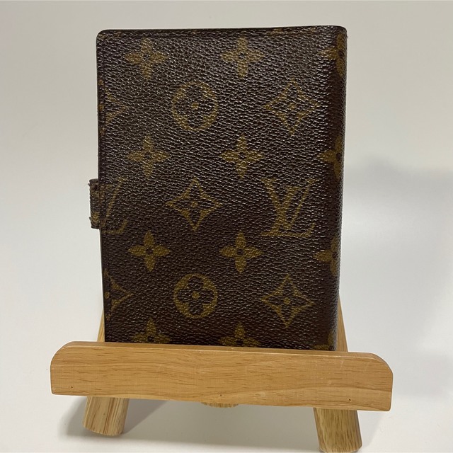 【美品】ルイヴィトン モノグラム　手帳カバー　(LOUIS VUITTON)