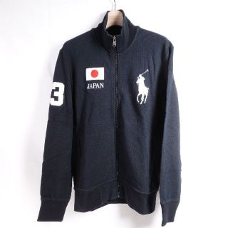 ラルフローレン(Ralph Lauren)のRalph Lauren ラルフローレン　ジップトレーナー　ブラック(パーカー)