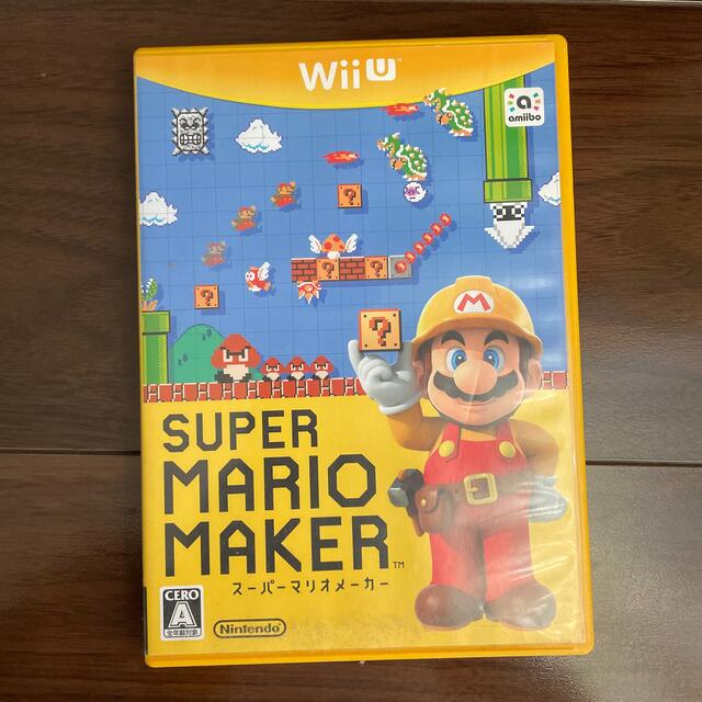 Wii U(ウィーユー)のWiiU スーパーマリオメーカー エンタメ/ホビーのゲームソフト/ゲーム機本体(家庭用ゲームソフト)の商品写真