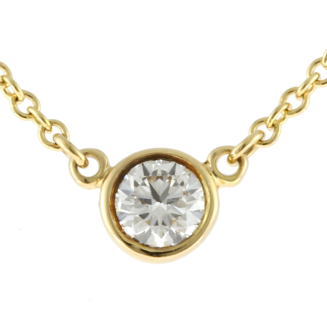 お買い得モデル Tiffany K18 一粒ジュエリー ネックレス TIFFANY&Co