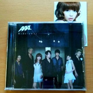 【初回限定盤】AAA  Hide-away(ポップス/ロック(邦楽))