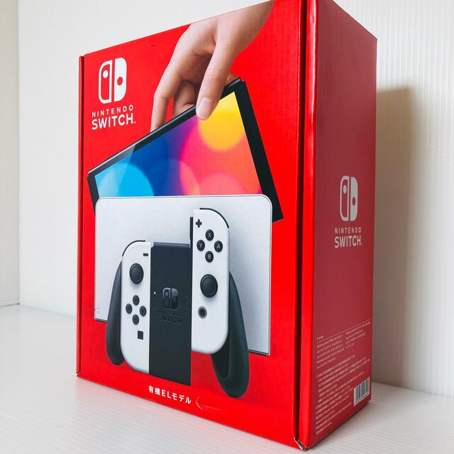 ニンテンドースイッチ Nintendo Switch 有機EL ホワイト 本体 - www