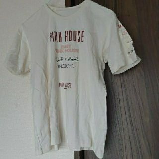 ピンクハウス(PINK HOUSE)のpink house　ピンクハウス　Tシャツ　カットソー　ワッペン(Tシャツ/カットソー)