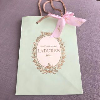 ラデュレ(LADUREE)のラデュレ　ショッパー　リボン(ショップ袋)