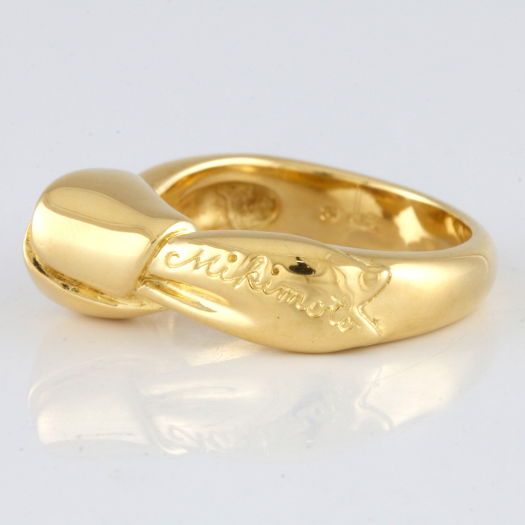 MIKIMOTO - 【中古】ミキモト MIKIMOTO リング・指輪 11号 リボン K18