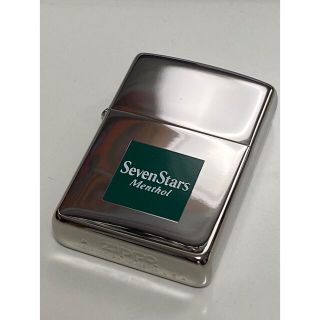 ジッポー(ZIPPO)の非売品/Zippo/ライター/セブンスター/メンソール/限定/シルバー/未使用(タバコグッズ)