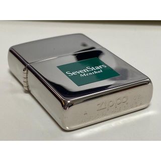 非売品/Zippo/ライター/セブンスター/メンソール/限定/シルバー/未使用