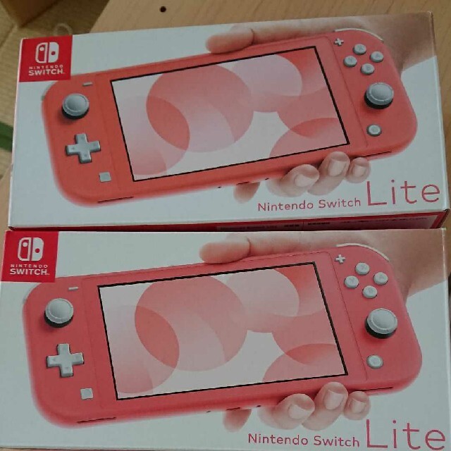 新品未開封品 Nintendo Switch Lite コーラル 2個セット