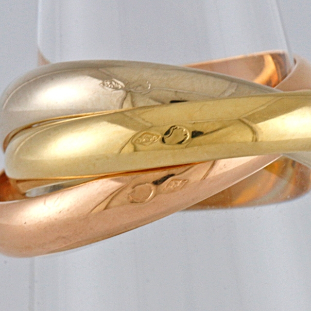 Cartier(カルティエ)の【中古】カルティエ CARTIER リング・指輪 11号 ＃51 K18ゴールド レディースのアクセサリー(リング(指輪))の商品写真