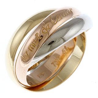 カルティエ(Cartier)の【中古】カルティエ CARTIER リング・指輪 11号 ＃51 K18ゴールド(リング(指輪))