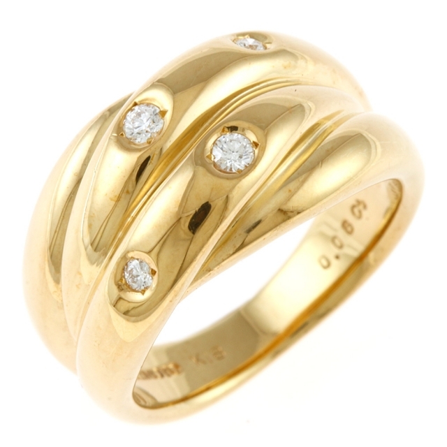 内祝い】 MIKIMOTO - 【中古】ミキモト MIKIMOTO リング 指輪 7号 K18