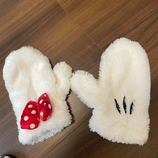 ディズニー(Disney)のミッキー　ミニーちゃん　手袋(手袋)