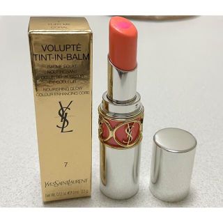 YSL イヴ・サンローラン ヴォリュプテ　ティントインバーム７　口紅　リップ(口紅)