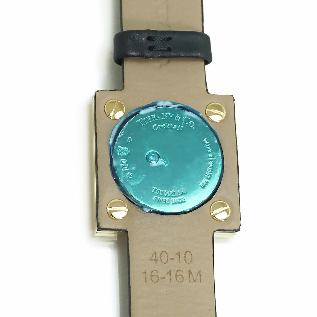 ティファニー レザー K18YG アトラス カクテル 腕時計(新品・未使用品